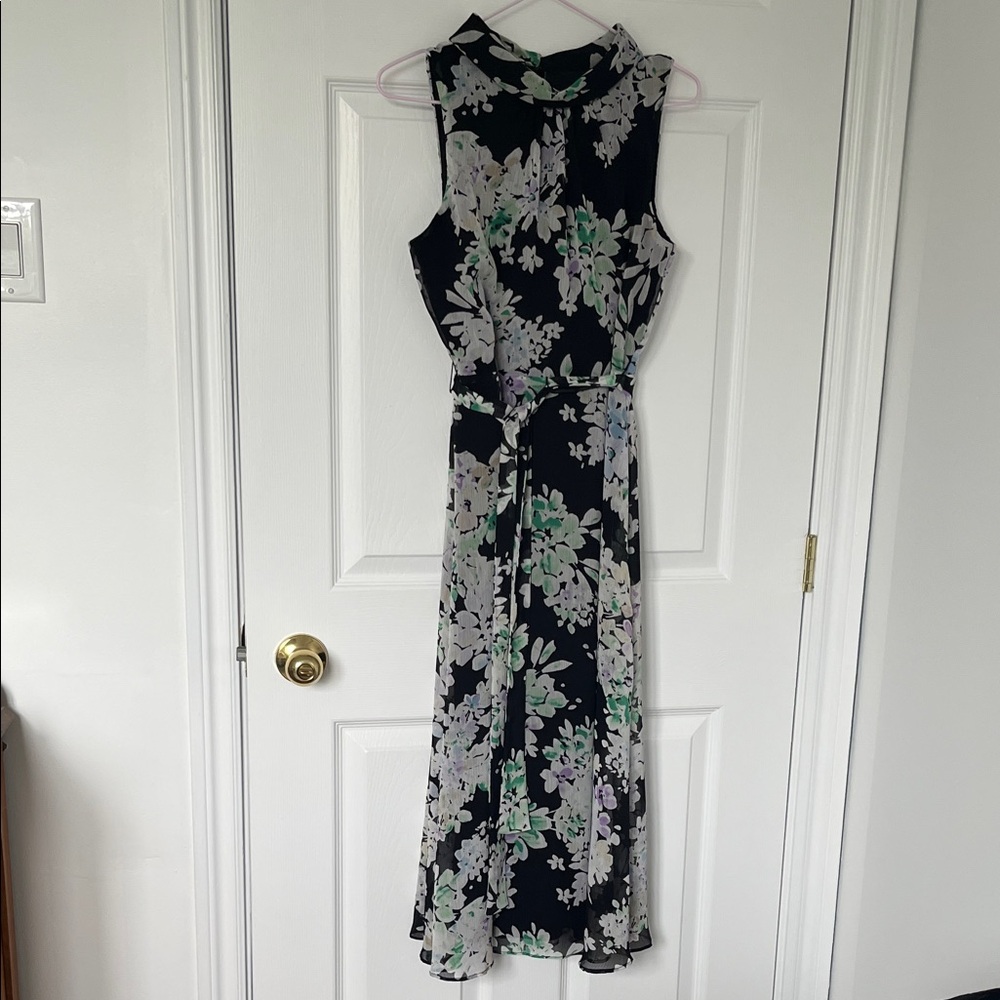 SUMMER SALE - Floral Sleeveless Maxi Dress